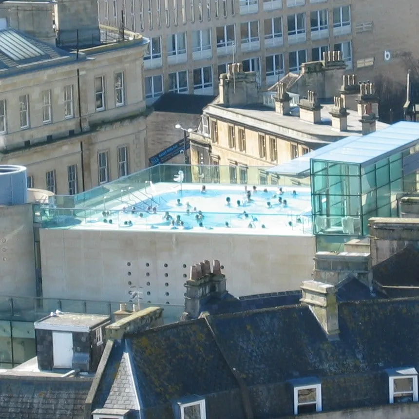 Thermae Bath Spa rooftop pool